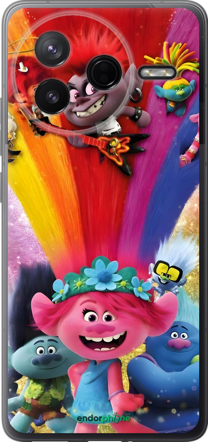 Силиконовый чехол Троли для Xiaomi Redmi K80 - 6343u-4148 изображение 