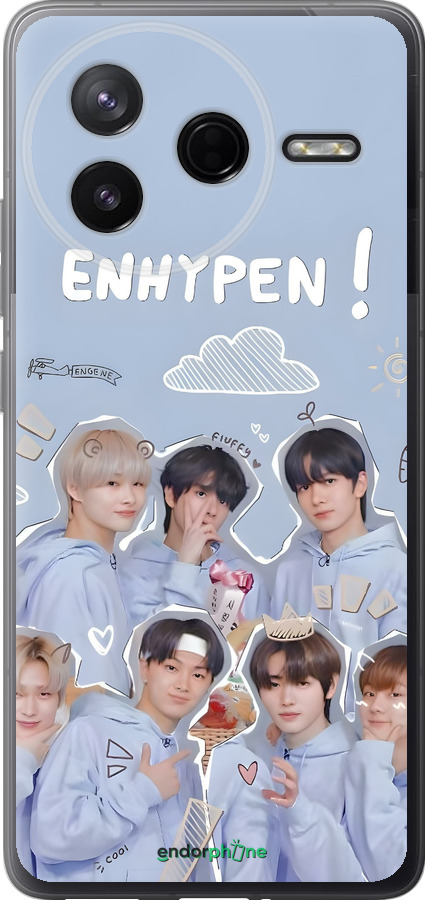 Силиконовый чехол Энхайпен для Xiaomi Redmi K80 - 6362u-4148 изображение 