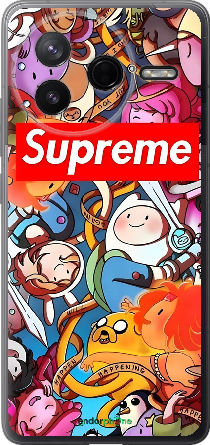 Силиконовый чехол Суприм для Xiaomi Redmi K80 - 6379u-4148 изображение 