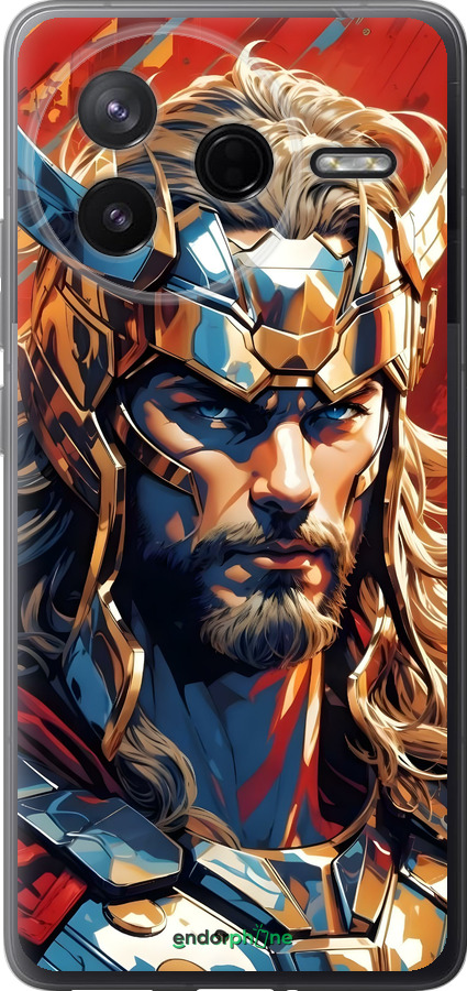 Силиконовый чехол Тор для Xiaomi Redmi K80 - 6384u-4148 изображение 