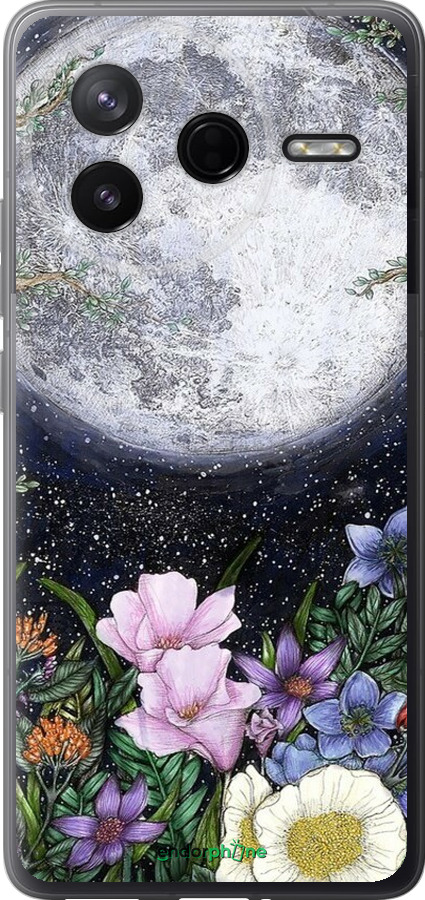 Силіконовий чехол Північ у саду II для Xiaomi Redmi K80 - 6424u-4148 изображение 