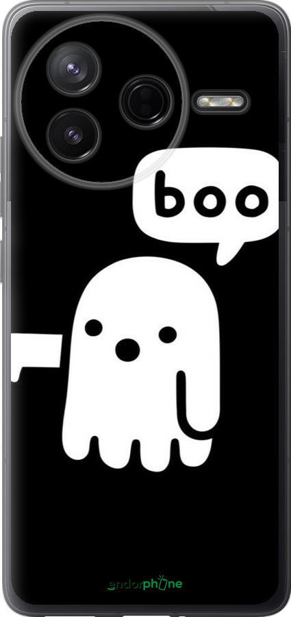 Силиконовый чехол Призрак Неодобрения для Xiaomi Redmi K80 - 6431u-4148 изображение 