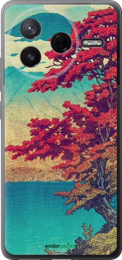 Силиконовый чехол С изображением природы для Xiaomi POCO F7 Pro - 6469u-4085 изображение 