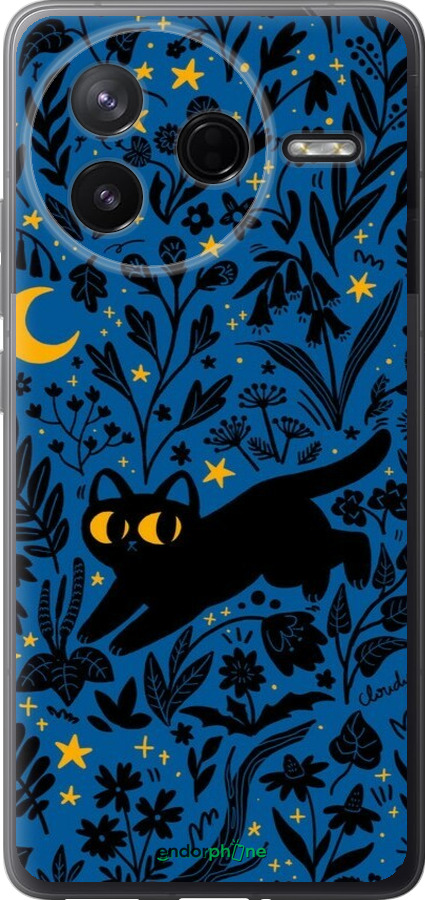 Силиконовый чехол Летняя ночь для Xiaomi POCO F7 Pro - 6472u-4085 изображение 