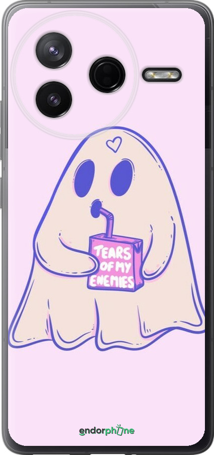 Силіконовий чехол Милий привид для Xiaomi POCO F7 Pro - 6507u-4085 изображение 