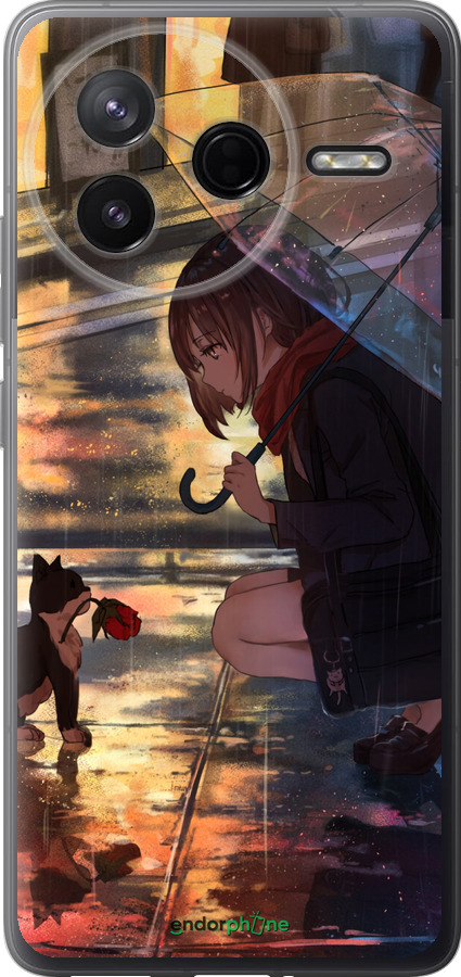 Силіконовий чехол Anime для Xiaomi Redmi K80 - 6609u-4148 изображение 