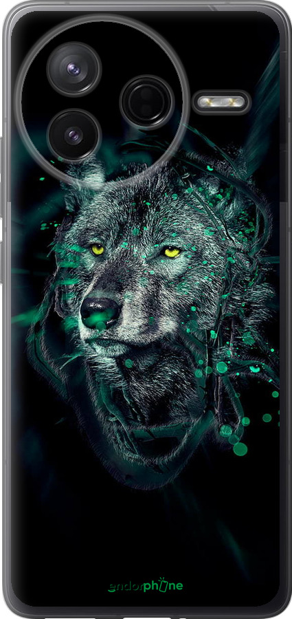 Силіконовий чехол Wolf для Xiaomi POCO F7 Pro - 6610u-4085 изображение 