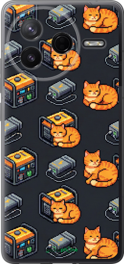 Силіконовий чехол Autonomous Zone для Xiaomi Redmi K80 - 6771u-4148 изображение 