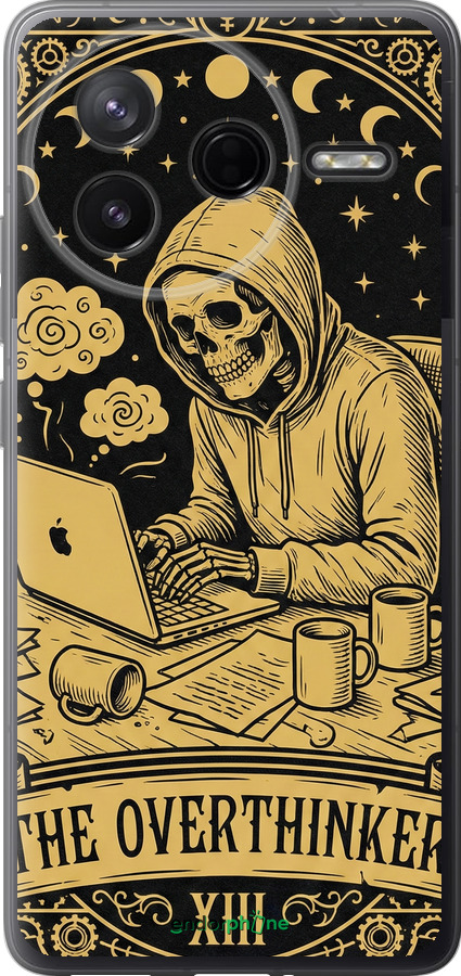 Силиконовый чехол The Overthinker для Xiaomi POCO F7 Pro - 6774u-4085 изображение 