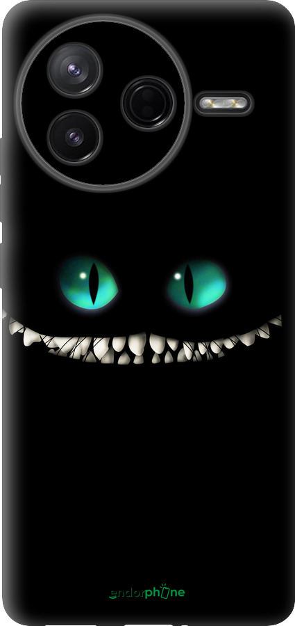 Силіконовий чехол Чеширський кіт для Xiaomi Redmi K80 - 689u-4148 изображение 