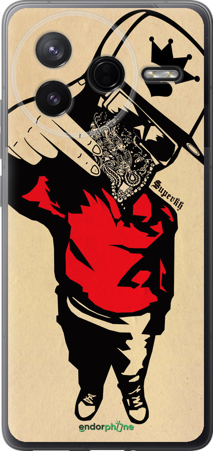 Силіконовий чехол Swag. Super для Xiaomi Redmi K80 - 808u-4148 изображение 