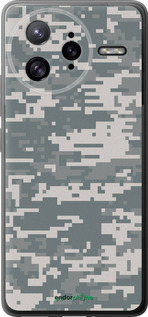 Силиконовый чехол Камуфляж для Xiaomi Poco F7 Ultra - 1085u-4086 изображение 