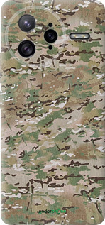 Силиконовый чехол Камуфляж v5 для Xiaomi Poco F7 Ultra - 1201u-4086 изображение 