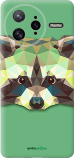 Силиконовый чехол Енот для Xiaomi Poco F7 Ultra - 1217u-4086 изображение 