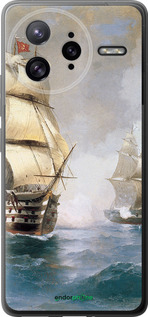 Силиконовый чехол Айвазовский. Корабли для Xiaomi Poco F7 Ultra - 160u-4086 изображение 