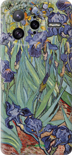 Силіконовий чехол Вінсент Ван Гог. Іриси для Xiaomi Redmi K80 Pro - 161u-4145 изображение 