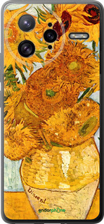 Силіконовий чехол Вінсент Ван Гог. Соняшники для Xiaomi Redmi K80 Pro - 162u-4145 изображение 