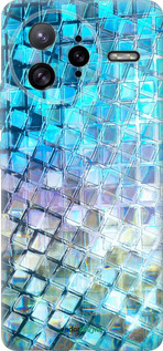 Силіконовий чехол Луска, яка переливається для Xiaomi Poco F7 Ultra - 227u-4086 изображение 