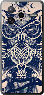 Силиконовый чехол Узорчатая сова для Xiaomi Poco F7 Ultra - 4000u-4086 изображение 