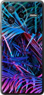 Силиконовый чехол Папоротник под ультрафиолетом для Xiaomi Poco F7 Ultra - 4069u-4086 изображение 