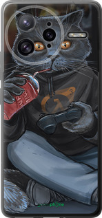 Силіконовий чехол gamer cat для Xiaomi Poco F7 Ultra - 4140u-4086 изображение 