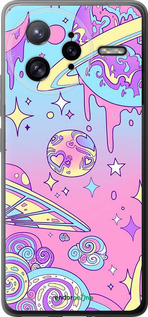 Силиконовый чехол Розовая галактика для Xiaomi Redmi K80 Pro - 4146u-4145 изображение 