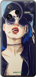 Силиконовый чехол Девушка на стиле для Xiaomi Poco F7 Ultra - 4151u-4086 изображение 