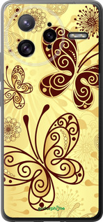 Силиконовый чехол Красивые бабочки для Xiaomi Poco F7 Ultra - 4170u-4086 изображение 