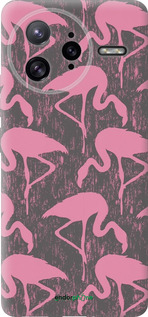 Силиконовый чехол Vintage-Flamingos для Xiaomi Poco F7 Ultra - 4171u-4086 изображение 