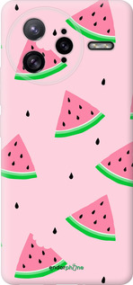 Силиконовый чехол Розовый арбуз для Xiaomi Redmi K80 Pro - 4314u-4145 изображение 