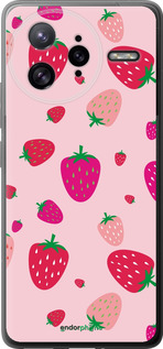 Силіконовий чехол Полунички для Xiaomi Poco F7 Ultra - 4332u-4086 изображение 