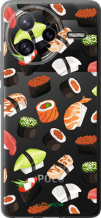 Силиконовый чехол Суши для Xiaomi Redmi K80 Pro - 4404u-4145 изображение 