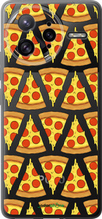 Силиконовый чехол Пицца для Xiaomi Poco F7 Ultra - 4408u-4086 изображение 