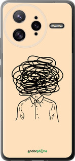 Силиконовый чехол Мысли для Xiaomi Redmi K80 Pro - 4568u-4145 изображение 