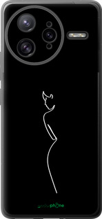 Силиконовый чехол Силуэт1 для Xiaomi Redmi K80 Pro - 4590u-4145 изображение 