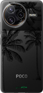 Силиконовый чехол Пальмы1 для Xiaomi Poco F7 Ultra - 4634u-4086 изображение 