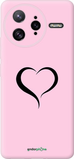 Силіконовий чехол Серце 1 для Xiaomi Redmi K80 Pro - 4730u-4145 изображение 