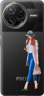 Силиконовый чехол Девушка 1 для Xiaomi Poco F7 Ultra - 4751u-4086 изображение 