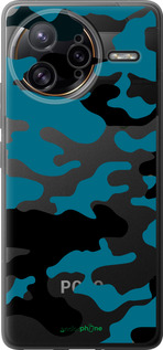 Силіконовий чехол Камуфляж прозорий фон для Xiaomi Redmi K80 Pro - 4877u-4145 изображение 