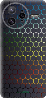 Силиконовый чехол Переливающиеся соты для Xiaomi Poco F7 Ultra - 498u-4086 изображение 