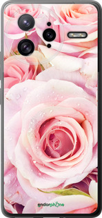 Силиконовый чехол Розы для Xiaomi Poco F7 Ultra - 525u-4086 изображение 