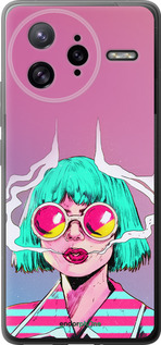 Силіконовий чехол Поп арт дівчина для Xiaomi Redmi K80 Pro - 5378u-4145 изображение 