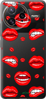 Силіконовий чехол Губи v3 для Xiaomi Redmi K80 Pro - 5477u-4145 изображение 
