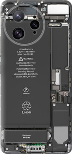 Силиконовый чехол Детали смартфона для Xiaomi Poco F7 Ultra - 5487u-4086 изображение 