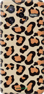 Силіконовий чехол Плями леопарду v2 для Xiaomi Redmi K80 Pro - 5496u-4145 изображение 