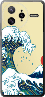 Силіконовий чехол Японські хвилі для Xiaomi Redmi K80 Pro - 5533u-4145 изображение 