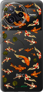 Силіконовий чехол Риби Кої для Xiaomi Redmi K80 Pro - 5535u-4145 изображение 