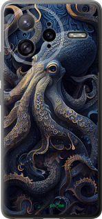 Силіконовий чехол Восьминіг для Xiaomi Redmi K80 Pro - 5551u-4145 изображение 