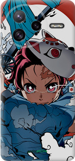 Силиконовый чехол Танджиро Камадо для Xiaomi Redmi K80 Pro - 5574u-4145 изображение 