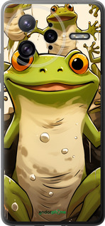 Силиконовый чехол Веселая жаба для Xiaomi Redmi K80 Pro - 5658u-4145 изображение 